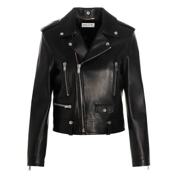 Saint Laurent Women 'Motorcycle' Biker Jacket